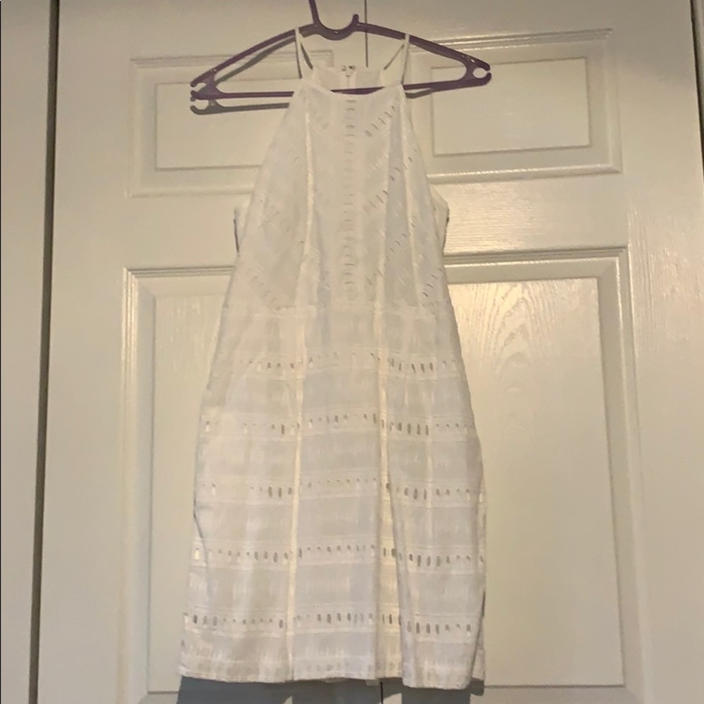 Loft eyelet dress
